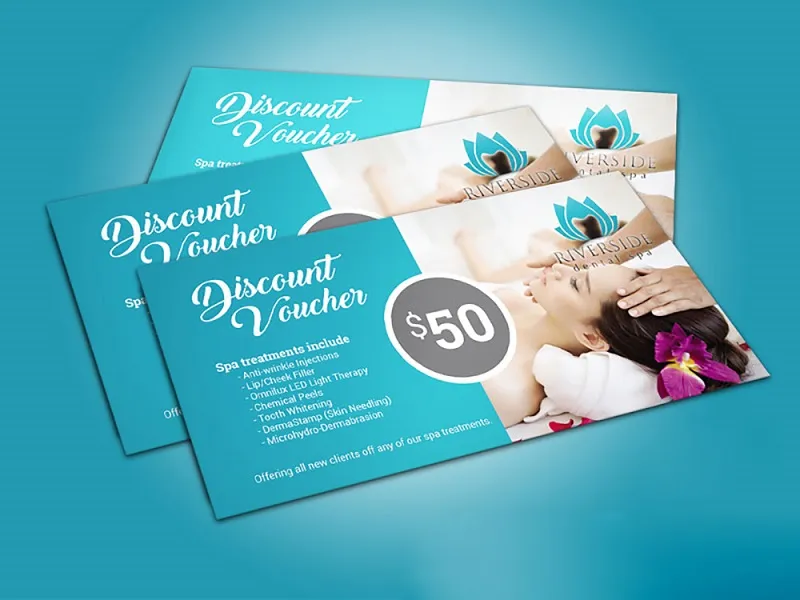 Voucher spa trị giá 50$