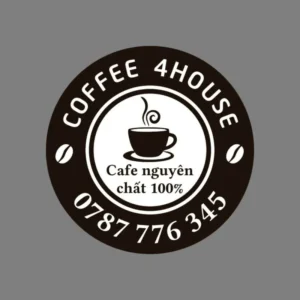 Mẫu in tem nhãn trà cà phê