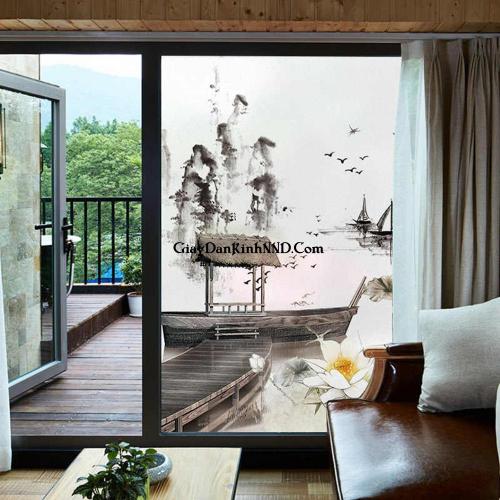 in tranh dan kinh bang decal trang (12)