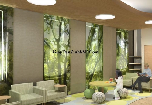 Tranh dán kính cho văn phòng đẹp và độc nhất